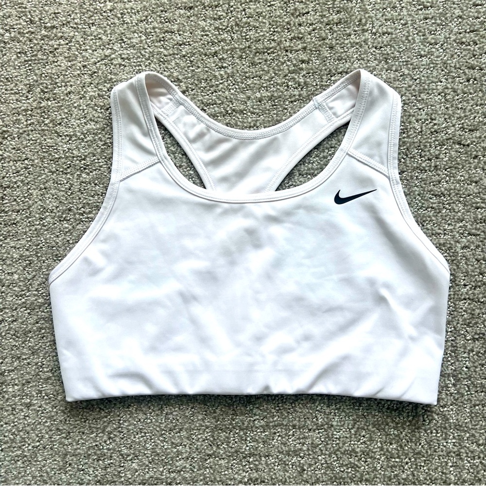 New Nike White Sports Bra